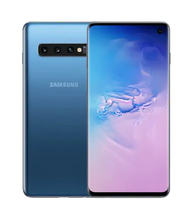 Galaxy S10 (dual sim) 128 Go bleu reconditionné - 1
