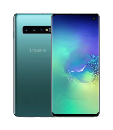 Galaxy S10 (dual sim) 128GB grün refurbished - 1