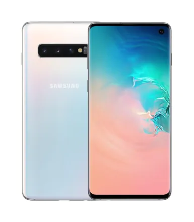 Galaxy S10 (mono sim) 128 Go blanc reconditionné - 1
