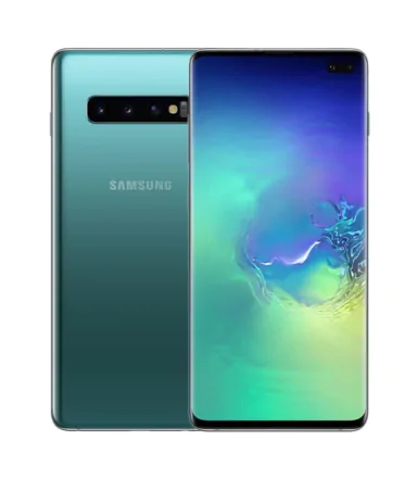 Galaxy S10+ (mono sim) 128 Go vert reconditionné - 1