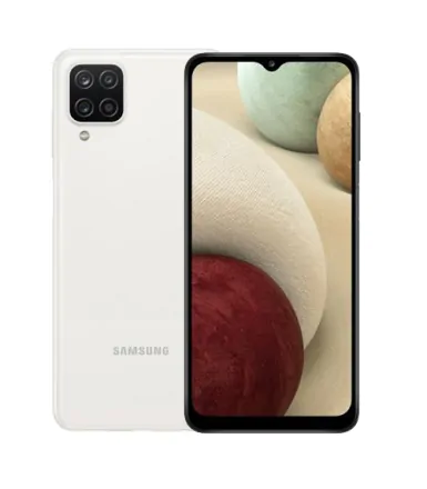 Galaxy A12 (dual sim) 64 Go blanc reconditionné - 1