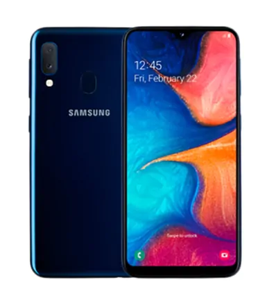 Galaxy A20e (dual sim) 32GB blau refurbished - 1