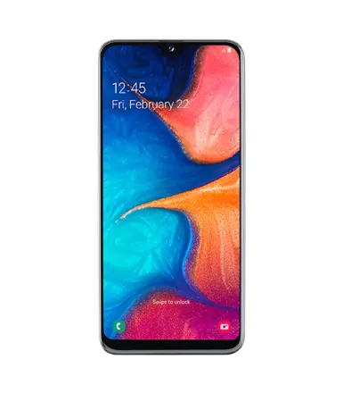 Galaxy A20e (dual sim) 32 Go blanc reconditionné - 2