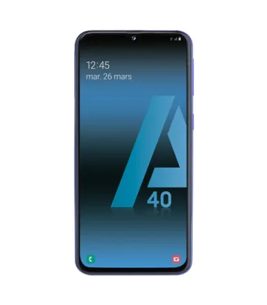 Galaxy A40 (dual sim) 64 Go bleu reconditionné - 2
