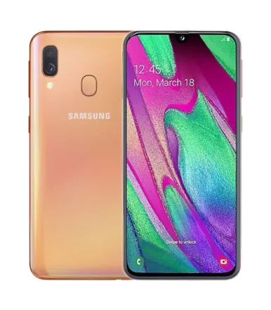 Galaxy A40 (dual sim) 64 Go corail reconditionné - 1