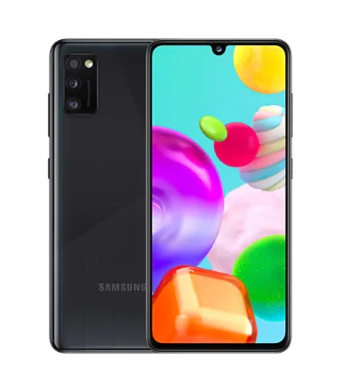 Galaxy A41 (mono sim) 64 Go noir reconditionné - 1
