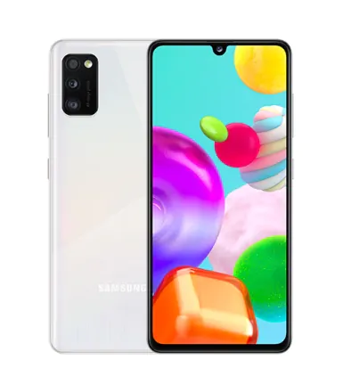 Galaxy A41 (dual sim) 64 Go blanc reconditionné - 1