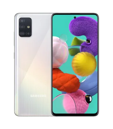 Galaxy A51 (single sim) 128GB weiss refurbished - 1