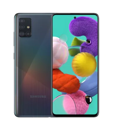 Galaxy A51 (single sim) 128GB schwarz refurbished - 1