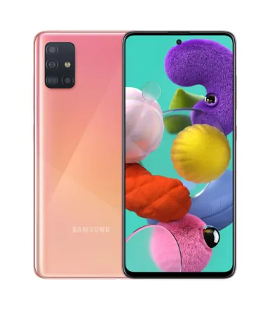 Galaxy A51 (dual sim) 128 Go rose reconditionné - 1