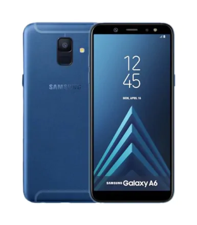 Galaxy A6 (dual sim) 32 Go bleu reconditionné - 1