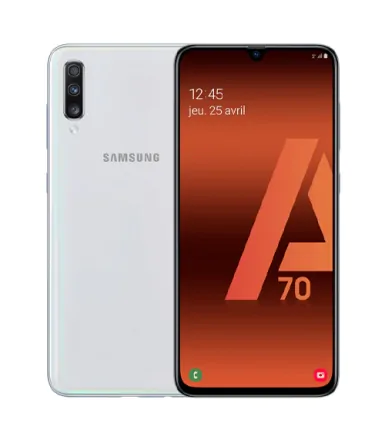 Galaxy A70 (dual sim) 128GB weiss refurbished - 1