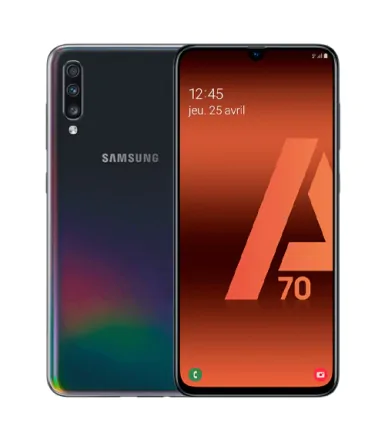 Galaxy A70 (dual sim) 128GB schwarz refurbished - 1