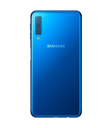 Galaxy A7 2018 (dual sim) 64GB blau refurbished - 3