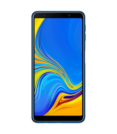 Galaxy A7 2018 (dual sim) 64GB blau refurbished - 2