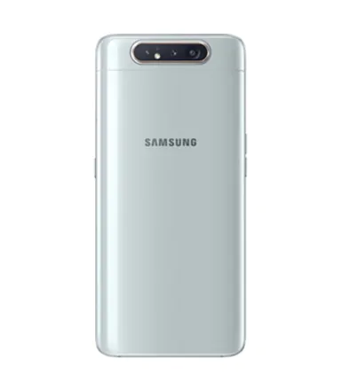 Galaxy A80 (dual sim) 128 Go blanc reconditionné - 3