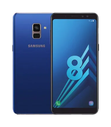 Galaxy A8 (2018) dual sim 64 Go bleu reconditionné - 1