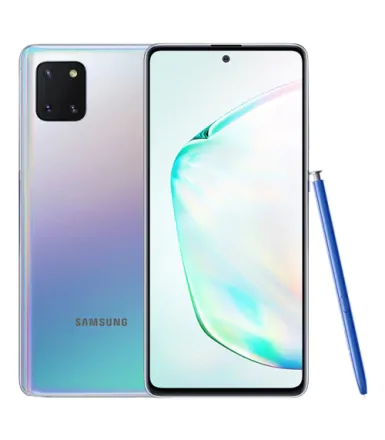 Galaxy Note 10 Lite (dual sim) 128 Go Argent stellaire reconditionné - 1