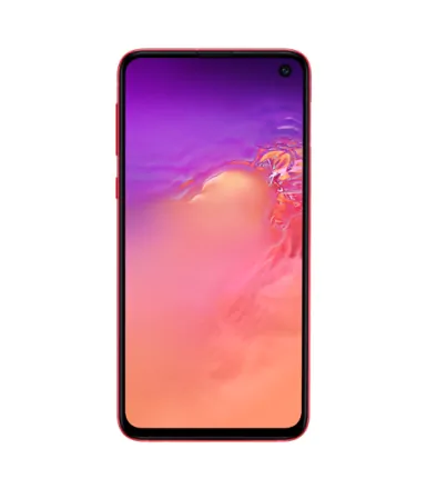 Galaxy S10e (dual sim) 128 Go rouge reconditionné - 2