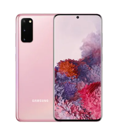 Galaxy S20 5G (dual sim) 128 Go Cloud pink reconditionné - 1
