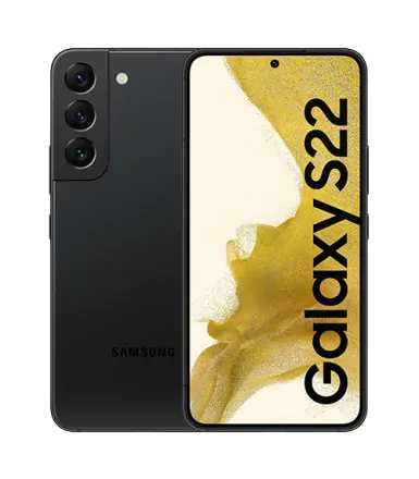 Galaxy S22 5G (single sim) 256GB Schwarz refurbished - 1