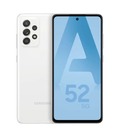 Galaxy A52 5G (mono sim) 128 Go blanc reconditionné - 1