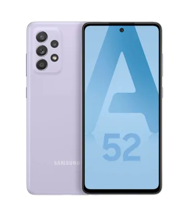 Galaxy A52 (mono sim) 256 Go violet reconditionné - 1