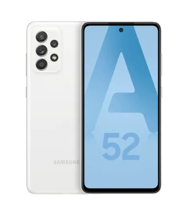Galaxy A52 (mono sim) 256GB Weiss refurbished - 1
