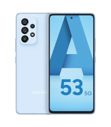 Galaxy A53 5G (dual sim) 128 Go bleu reconditionné - 1