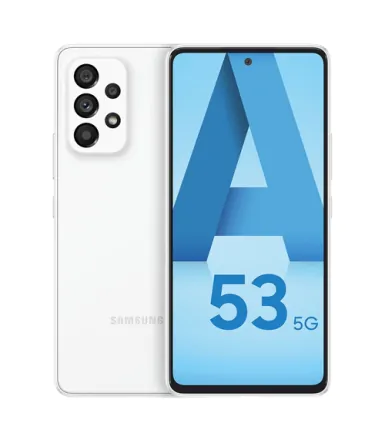 Galaxy A53 5G (dual sim) 256GB Weiss refurbished - 1
