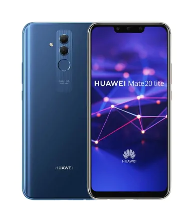 Mate 20 lite (mono sim) 64 Go bleu reconditionné - 1