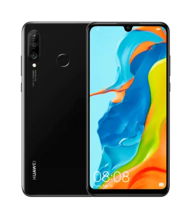 P30 lite (dual sim) 128 Go Midnight black reconditionné - 1