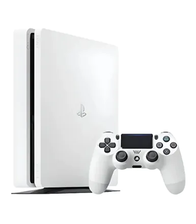 PlayStation 4 Slim 500 Go blanche reconditionnée - 1