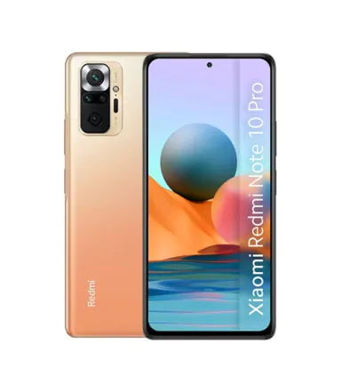 Redmi Note 10 Pro 64GB orange refurbished - 1