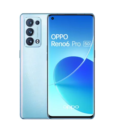 Reno6 Pro 256 Go bleu reconditionné - 1