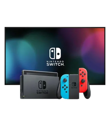 Switch 2019 32 Go bleue et rouge reconditionnée - 3