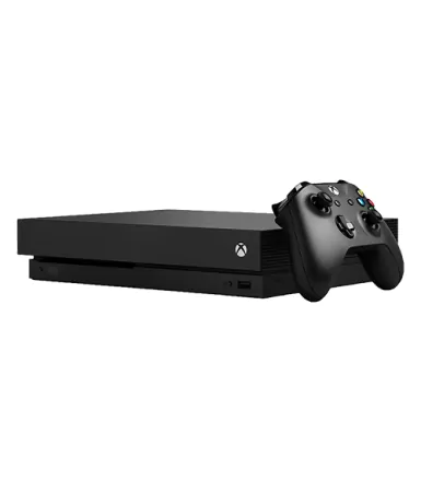 Xbox One X 1TB Schwarz refurbished - 1