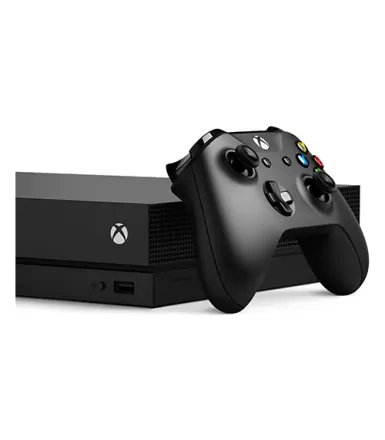 Xbox One X 1TB Schwarz refurbished - 3