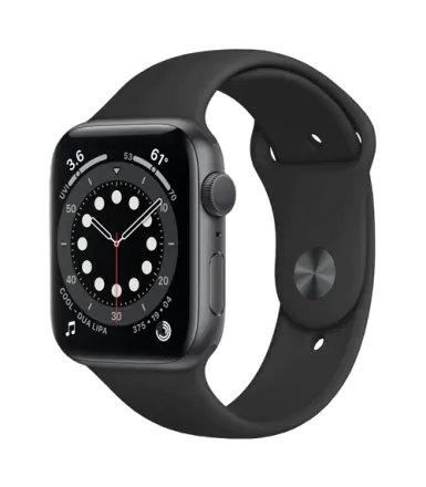 Apple Watch Series 6 40 mm GPS + cellular gris sidéral reconditionné - 1