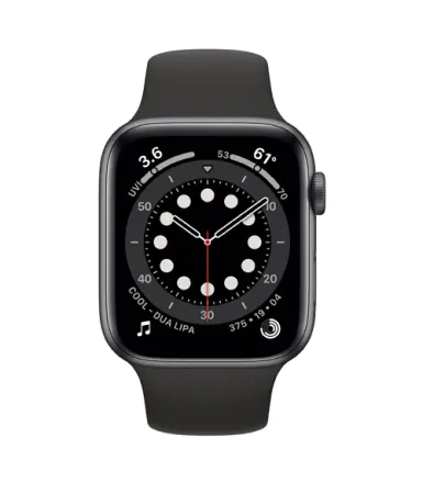 Apple Watch Series 6 40 mm GPS + cellular gris sidéral reconditionné - 2