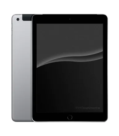 iPad 9.7 (2018) Wi-Fi + 4G 32GB Spacegrau refurbished - 1