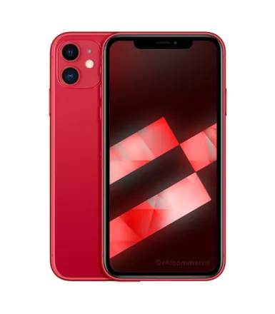 iPhone 11 128 Go rouge reconditionné - 1