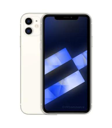 iPhone 11 256 Go blanc reconditionné - 1