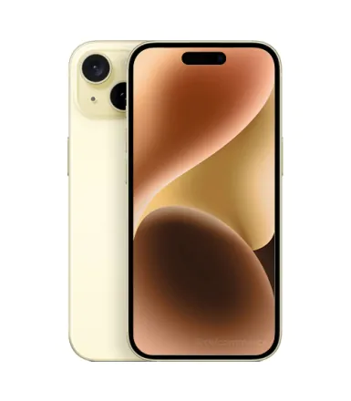 iPhone 15 128 Go jaune reconditionné - 1