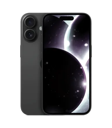 iPhone 16 128GB Schwarz refurbished - 1