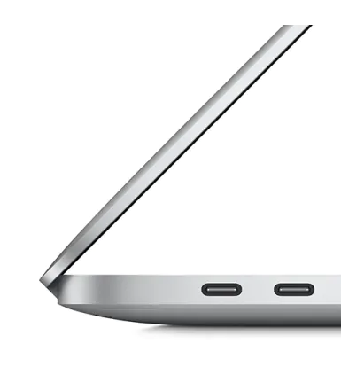MacBook Pro 16" (2019), Core i7, RAM 16 Go, SSD 1 To, argent, AZERTY reconditionné - 2