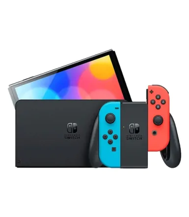 Switch OLED 2021 64GB Blau refurbished - 1