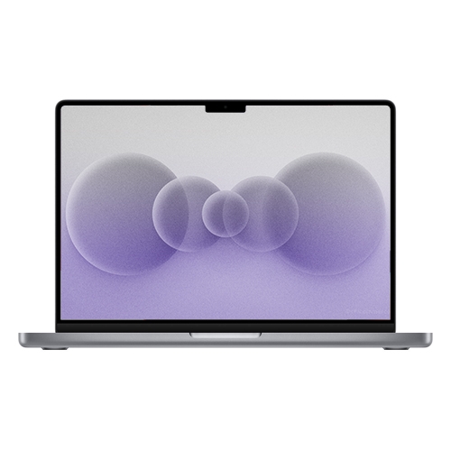 Apple MacBook Pro 14" (2021), M1 Pro, Ram 16 Go, SSD 512 Go, Gris Sidéral, Azerty Reconditionné