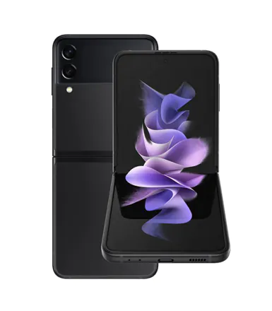 Galaxy Z Flip 3 256GB Schwarz refurbished