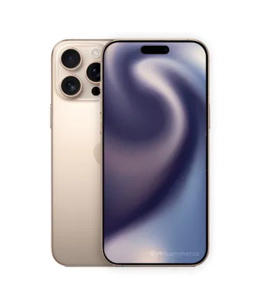 iPhone 16 Pro Max 256GB Titan Wüstensand refurbished